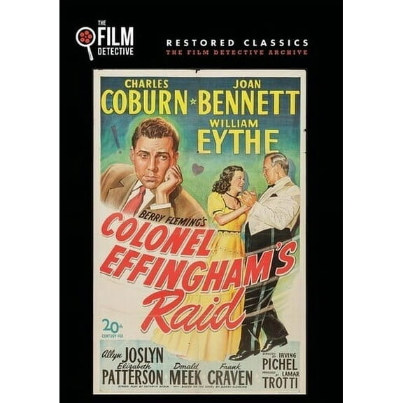 Colonel Effingham's Raid (DVD), Film Detective, Comedy