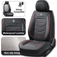 thumbnail image 5 of Car Seat Covers for Toyota RAV4 2024 Perfect Fit for Car Seats, Waterproof Faux Leather, Protecting Car Interiors, 5-Seat Full Set, Easy Installation, 5 of 7