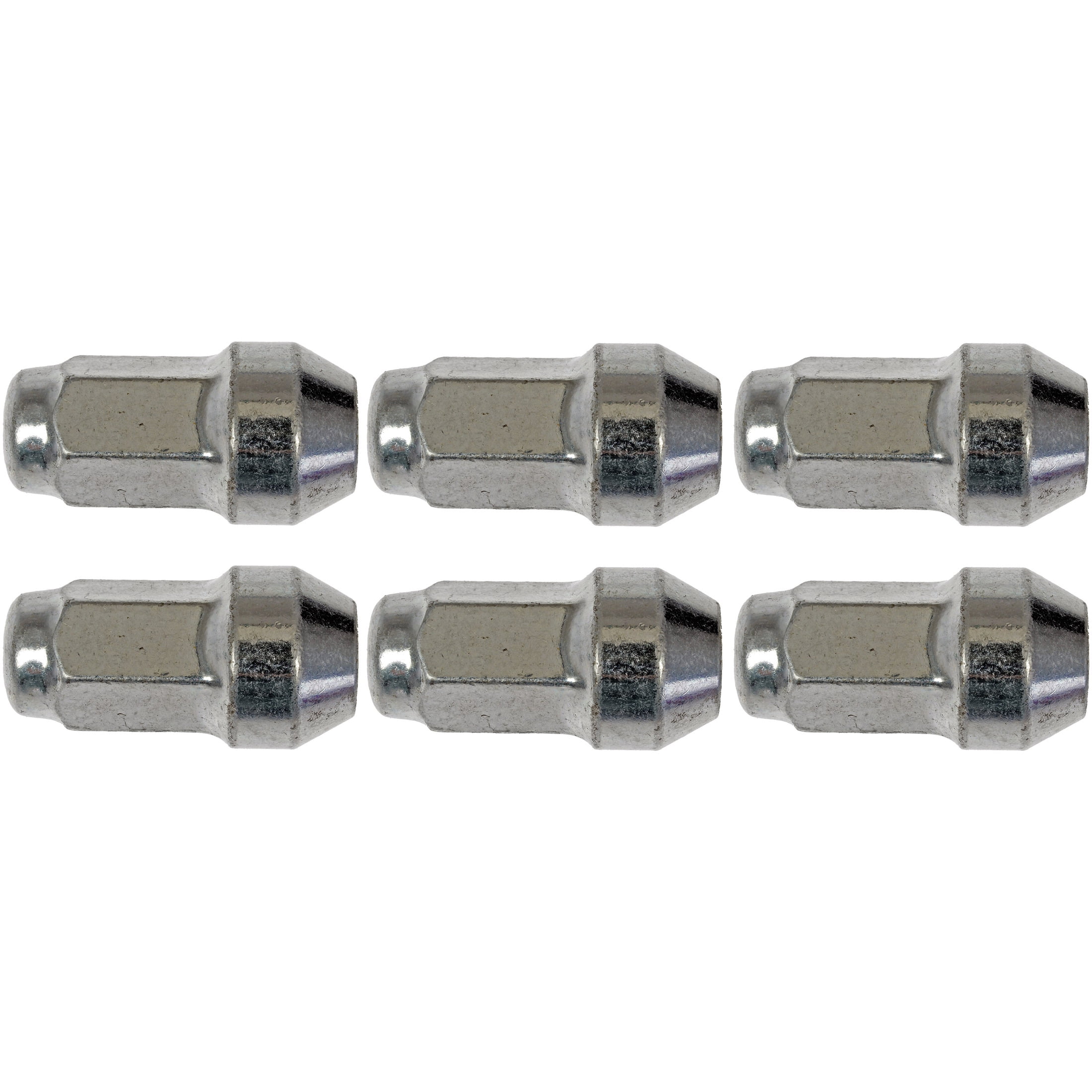 Dorman 611-288 Wheel Nut M14-2.0 Dometop - 21mm Hex, 54mm Length for Specific Ford / Lincoln Models (Pack of 10) (OE FIX)