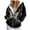 Black, variant on Plain Hoodies for Women Long Sleeve Full Zipper Zip Up Essentials Hoodie with Pockets Hooded Sweatshirt Women Jacket(XL,Black)