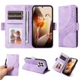 thumbnail image 1 of Funda GANGXUN para OnePlus 13 con diseño acolchado elegante, cuero PU, protección total y ajuste preciso, 1 of 5