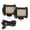 Amber / Yellow, variant on Riousery 4 Inch LED Work Light Bar Pod Dual Color Amber DRL Angel Eye Spot Flood Combo Auxiliary Driving Off Road Fog Lights for Truck ATV UTV SUV Boat
