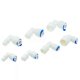 thumbnail image 2 of RO Water Elbow Quick Coupling Fitting 1/4 3/8 OD Hose 1/4 3/8 1/2 BSP Male Reverse Osmosis System Plastic Pipe Connector, 2 of 4
