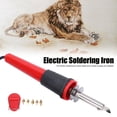 thumbnail image 3 of 40W Electric Soldering Iron Set with Multiple Soldering Iron Tips, Stable Output for Wood Burning, Engraving, Carving, Pyrography with Complete Tools for DIY Creation, 3 of 7