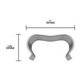 thumbnail image 4 of Zenport AE50 Fastening Staples, Box of 500, Silver - 5 Pack, 4 of 4