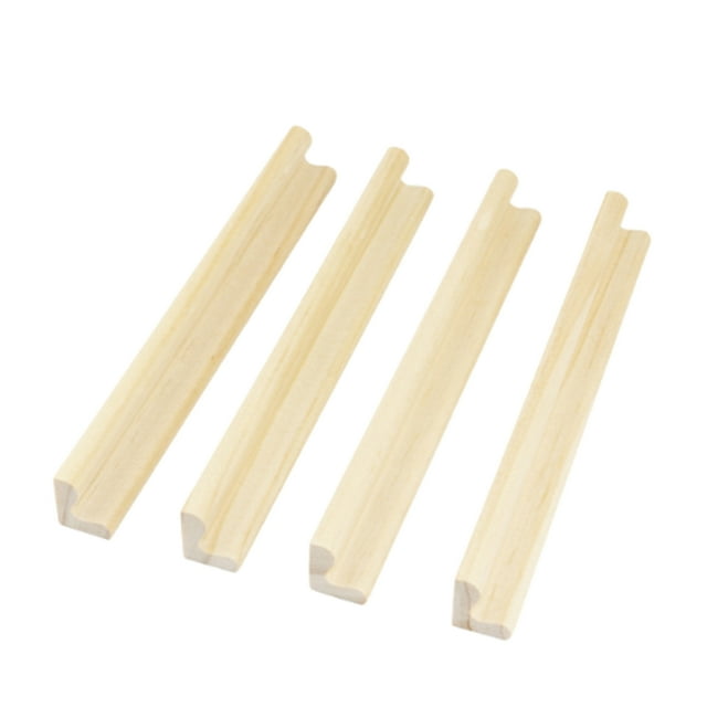mmirethe 8 Pcs Support de Règle de Mah-Jong Échecs et Règle Poussoir de Cartes Règles Bord Lisse Sans Bavures Jouet pour Décoration de la Maison A
