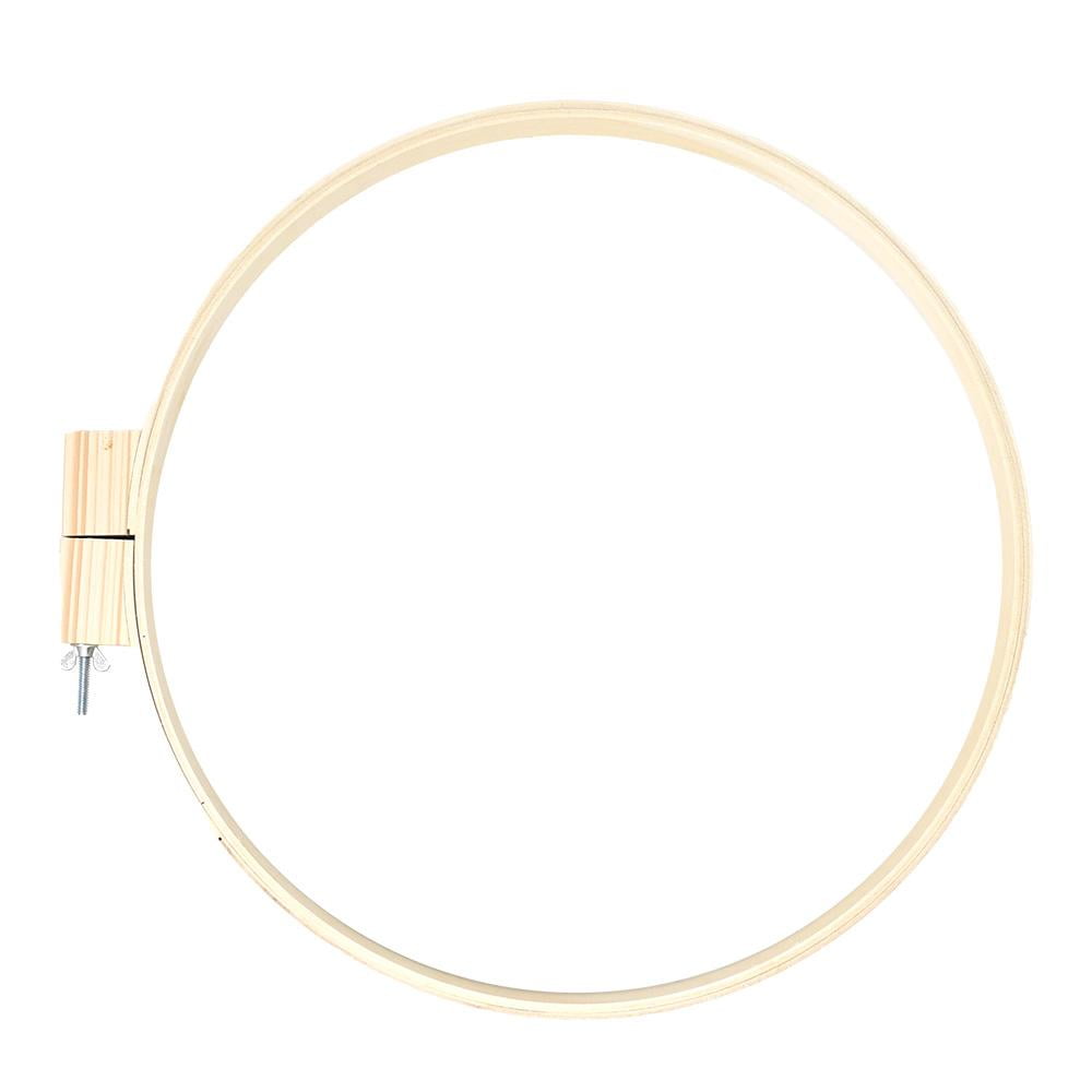 Wooden Craft Quilting Hoop, Natural, 14Inch