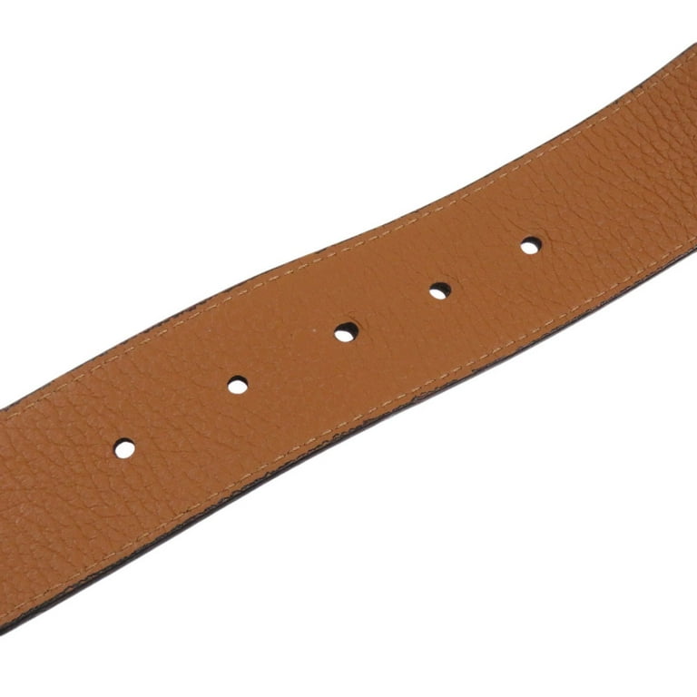 Orange Belt Mens Replacement Strap For Louis Vuitton Buckles Real