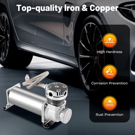 Air Compressor Kit, Air Ride Suspension Compressor, Heavy Duty Air Compressor