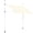 Beige, variant on 79" × 59" Manual Retractable Awnings Adjustable Height (79-118in) - No drilling required, Beige