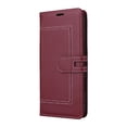 thumbnail image 4 of Premium Wallet Case for iPhone 17 Pro Max with Card Slots & Kickstand, Flip Cover Red, 4 of 7