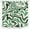 Wavy Swirl, variant on Abstract Wavy Swirl Shower Curtain Cute Hippie Spiral Stripe Sage Green 70s Retro Boho Minimal Aesthetic Groovy Modern Art Bathroom Decor Waterproof Fabric 72Lx72W Inch with 12PCS Hooks