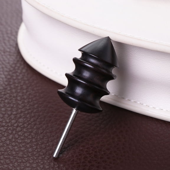 WEUVEB Sandalwood Burnisher Hand Drill Bit Polishing Tool 1 Set