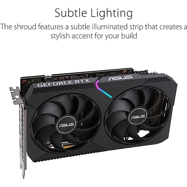 ASUS Dual GeForce RTX 3060, 12GB GDDR6, PCIe 4.0 Video Card