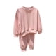 thumbnail image 4 of Conjuntos de blusas y camisas de cuello redondo y manga larga para niños y niñas, sudaderas de manga larga, sudaderas de manga larga, conjunto de top y pantalón para conjuntos deportivos casuales, con, 4 of 4