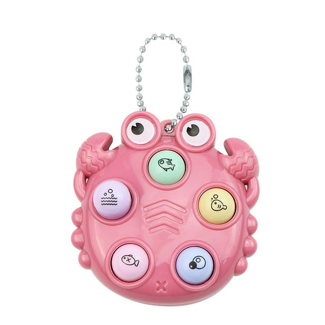 Juguete de descompresión Whack-a-Mole con dibujos animados de cangrejo HUOGUO para niños