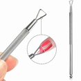 thumbnail image 7 of Stainless Steel Nail Clipper Set Cuticle Pusher Nipper Manicure Tool Kit for Home Nail Care, 7 of 7