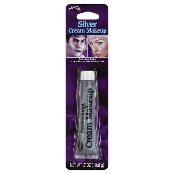 Fun World - Silver Cream Makeup -