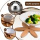 thumbnail image 4 of Wooden Trivets Hot Dishes Decor Set for Kitchen and Dining, 4 of 5