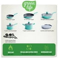 thumbnail image 2 of Greenlife Diamond Ceramic Non-stick 13Pc Cookware, 2 of 5