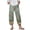 Army Green, variant on Ninth Pants for Women High Waist Straight Leg Baggy Casual Trousers Y2K Vintage Trendy 2026