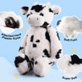 thumbnail image 2 of Lote de Animales de Peluche Vaca Fancy Tubbie Wubbie 42 cm Suave, 2 of 7