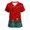 Q-Multicolor#print scrub tops women stretchy, variant on Womens Christmas Scrub Tops V-Neck Short Sleeve Working Uniform Xmas Tree Print Nurse Uniform Stretchy Holiday Tunic Blouse with Pockets Christmas on Sale Multicolor XL
