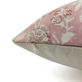 thumbnail image 2 of Fabdivine Block Print Throw Pillow Cover, 14x14 Inch Thick Cotton Decorative Cushion Cover, Floral Boho Design Pink Pillow Cover for Sofa And Couch, 2 of 6