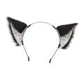 thumbnail image 2 of Diadema con orejas de y gato, aro para el pelo, Cosplay de Anime, , Adorable, ligero, para fiesta de cumpleaños, Halloween, niñas, adultos , negro Yinane Diadema con orejas de gato, 2 of 8