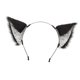 thumbnail image 2 of Diadema con orejas de gato Yuyangstore Diadema con orejas de gato Negro, 2 of 8