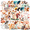 5A, variant on cartoon Squirrel Theme Stickers, Waterproof Squirrel Theme Sticker for Water Bottle Laptop Phone Cases Planner Skateboard Luggage Helmet Party Favor Decor, Ideal for Adults Teens Teacher Rewards