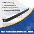 thumbnail image 4 of Rear Windshield Wiper Arm & Blade for 2007 2008 2009 2010 2011 2012 2013 BMW X5, 4 of 6