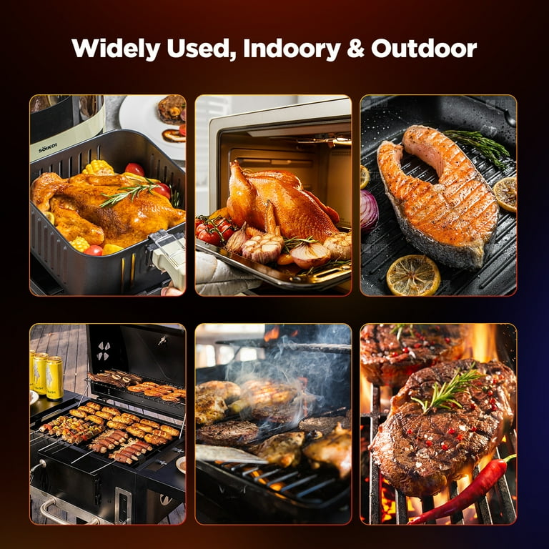 Perfect-Prime KW4062, Wireless 6-Channel Home Chef BBQ Grill