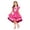 Pink, variant on Wonderland Red Leather Style Cosplay Costume Biker Jacket Dress Halloween Party Outfit