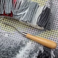 thumbnail image 3 of 9 Pieces Bent Latch Hook Crochet Needle Set Latch Hook Dreadlocks Tool Crochet Needle Hair Locking Tool for Braid Hair Carpet Making and Other Craft, 3 of 6