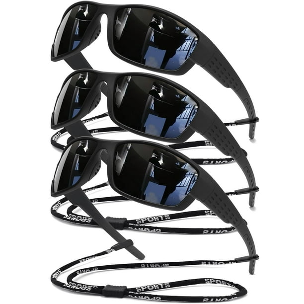 Gafas de Sol Deportivas Polarizadas SQOQS con Protección UV400 para Hombre