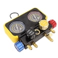 thumbnail image 4 of Juego De Manómetros De Colector De CA, Kit De Manómetros De Colector De Refrigerante Resistentes A La Abrasión De 24 Piezas Para Refrigerantes R410a R22 Y R134a, 4 of 7
