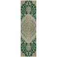 thumbnail image 2 of Addison Rugs Chantille Indoor/Outdoor Traditional Global Emerald Washable Runner Rug, 2'3" x 7'6", 2 of 6