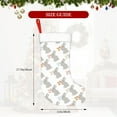 thumbnail image 4 of Naloa Gray Rabbit Christmas Stockings Decorations, Xmas Ornaments, DIY Personalized Farmhouse Decor for Home Family Party Tree, 4 of 7