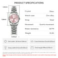 thumbnail image 5 of LIEBIG Watches for Women Luxury Easy Read Analog Quartz Dress Women's Watch，with Date Luminous Waterproof Ladies Watches for Small Wrists, 5 of 11