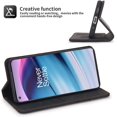 thumbnail image 2 of OnePlus Nord 2 5G case PU Leather Flip Wallet case with 3 Card Slots Holder Kickstand OnePlus Nord2 5G Wallet Strong Magnetic Full Cover Rugged Case (OnePlus Nord2, Black), 2 of 2