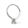 thumbnail image 2 of Bague de Fiançailles Solitaire Ronde en Or Blanc 14k avec Diamant de 1 1/2 Carat, 2 of 3