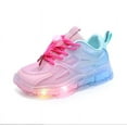 thumbnail image 2 of KAQ Light Up Shoes for Girls, Toddler Kids Cute Fashion Led Sneakers, 2 of 6