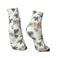 thumbnail image 4 of Bingfone Vintage Palm Trees Design Patterned Men'S Women'S Casual Cotton Socks, 4 of 9