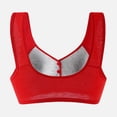 thumbnail image 3 of Aofany Womens Plus Size Bra, Bras for Women, Woman's Print Front Buckle Elastic Bra Without Steel Rim, 36B/C-44B/C, 3 of 6