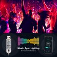 thumbnail image 5 of PUCACHI Smart LED Fairy Lights - APP Controlled Music Sync, Waterproof Leather Cord String Lights for Indoor/Outdoor Christmas, Holidays, Bedroom, Party Decorations, 5 of 7