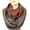 Orange/Brown, variant on Infinity Scarf - Multi Color Stripes - Orange/Brown Color - SF-16832OGBN