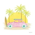 thumbnail image 3 of Zaman, Farida 20x20 Black Modern Framed Museum Art Print Titled - Beach Cruiser II, 3 of 5