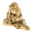 thumbnail image 1 of Lote de 1 estatua de animal de la suerte de latón, figuras de animales, adorno para oficina Mono, 1 of 7
