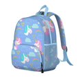 thumbnail image 2 of Small Backpack with Rainbow and Unicorn Patterns, Lightweight and Durable for Everyday Use, 2 of 6